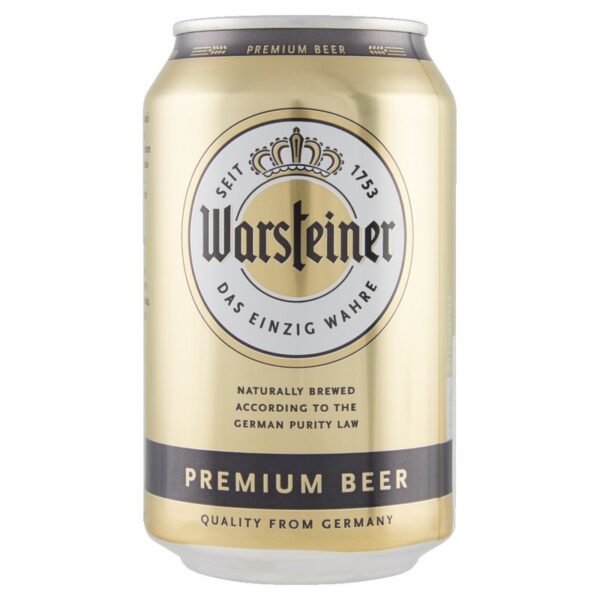 Warsteiner Premium Beer 33cl x24pz