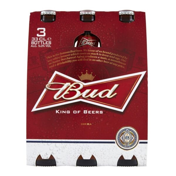 Bud King of Beers 33cl x24pz