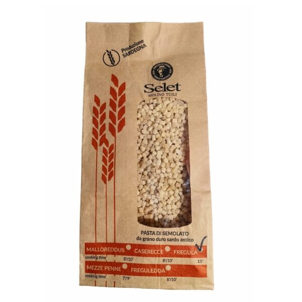 Pasta di semolato di grano duro Molino Tuili Fregula 500 g