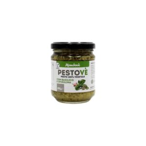 Mondove PestoVe Pesto Vegetale Con basilico e spirulina 190 g