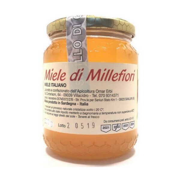 Apicoltura Omar Erbi Miele di Millefiori 250 g