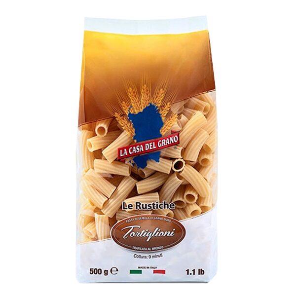 La casa del grano Tortiglioni Trafilati al bronzo 500 g