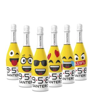 Santero 958 Emoji Vino Spumante Extra Dry 75 cl