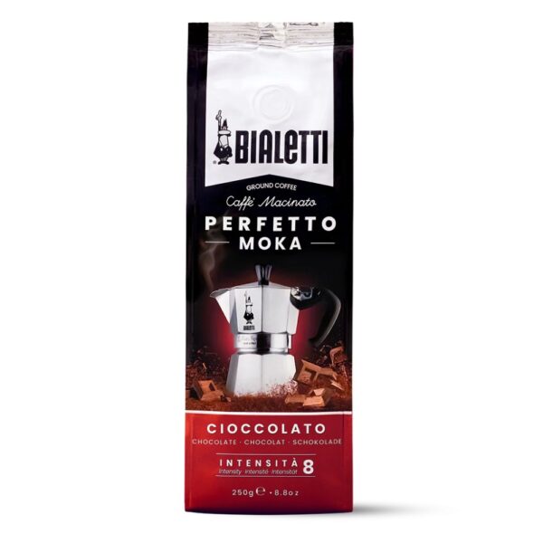 Caffè Bialetti Macinato Perfetto Moka Cioccolato 250 g