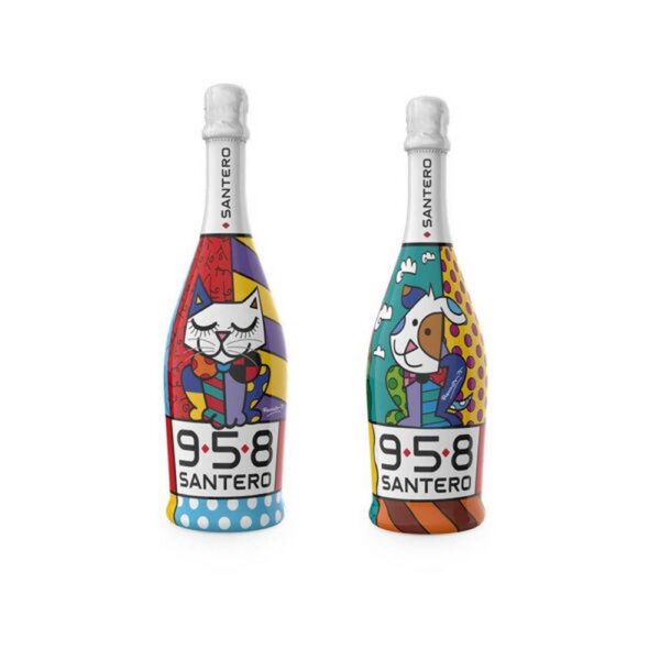 Santero 958 Romero Britto Vino Spumante Extra Dry 75 cl