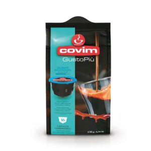 Covim Gusto Più Suave Decaffeinato 16 Capsule compatibili Dolce Gusto