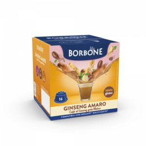 Borbone Ginseng Amaro 16 Capsule compatibili Dolce Gusto