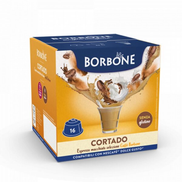 Borbone Cortado 16 Capsule compatibili Dolce Gusto