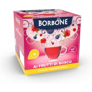 Borbone Tisana ai Frutti di bosco 18 cialde compostabili ESE 44