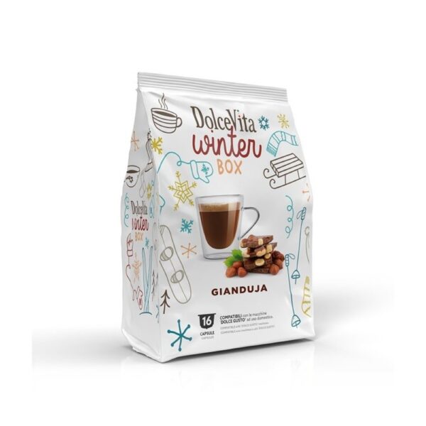 DolceVita Winter Box Gianduja 16 Capsule compatibili Dolce Gusto