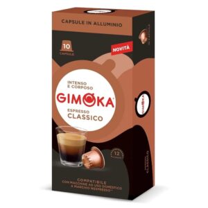 Gimoka Espresso Classico 10 Capsule compatibili Nespresso