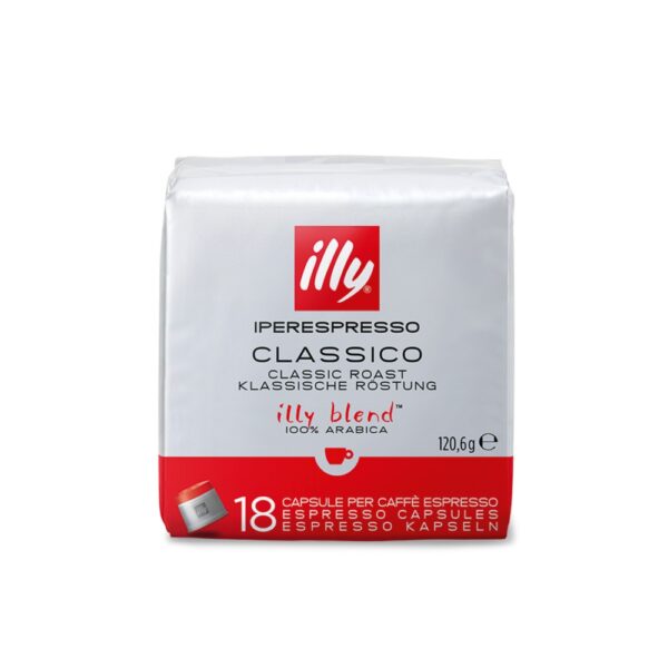 Illy Caffè Classico 18 Capsule compatibili Iperespresso