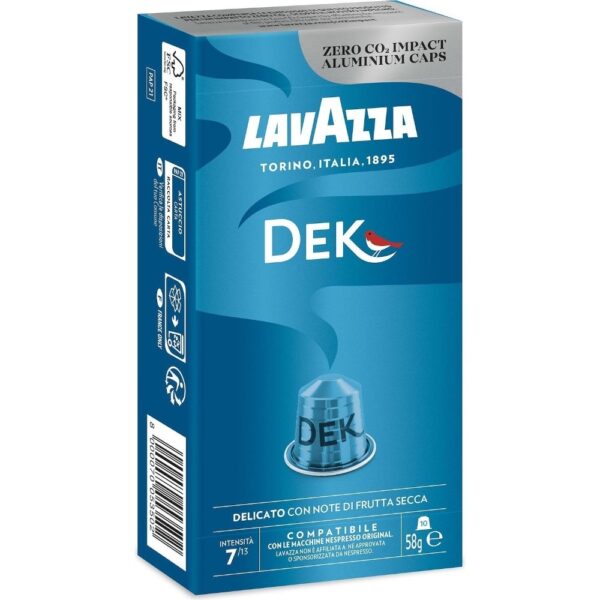 Lavazza DEK 10 Capsule compatibili Nespresso