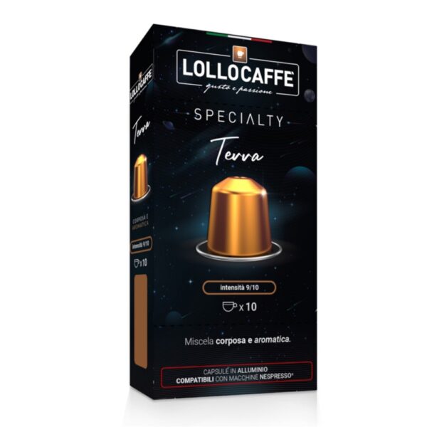 Lollo Caffè Speciality Terra 10 Capsule compatibili Nespresso