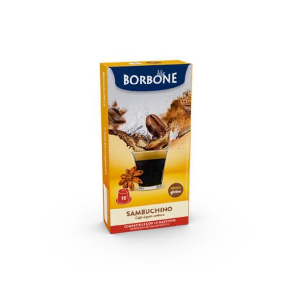 Borbone Sambuchino 10 Capsule compatibili Nespresso