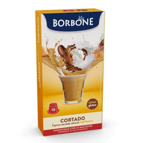 Borbone Cortado 10 Capsule compatibili Nespresso