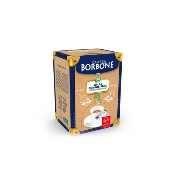 Borbone 50 Cialde Compostabili Miscela ORO