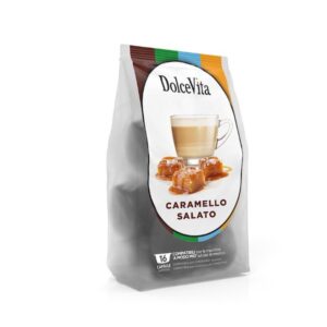 DolceVita Caramel Salato 16 Capsule compatibili A Modo Mio