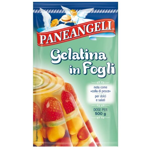 Paneangeli Gelatina in fogli 12 g X 5 pz