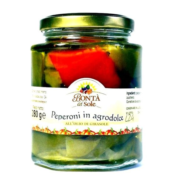 Bonta del Sole Peperoni in agrodolce 280 g