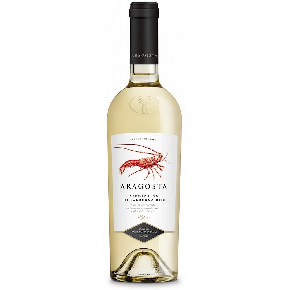 Vino Aragosta Vermentino di Sardegna DOC 75 cl