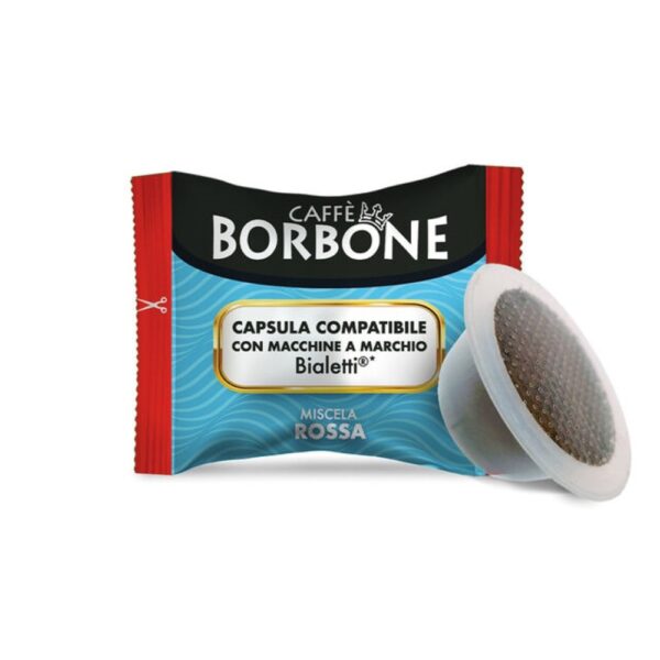 Borbone 100 Capsule compatibili Bialetti Miscela RED