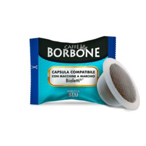 Borbone 50 Capsule compatibili Bialetti Miscela BLU