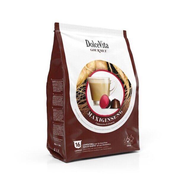 DolceVita Maxi Ginseng 16 Capsule compatibili Dolce Gusto