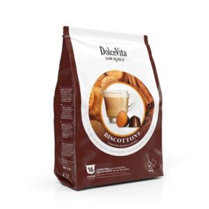 DolceVita Biscottone 16 Capsule compatibili Dolce Gusto