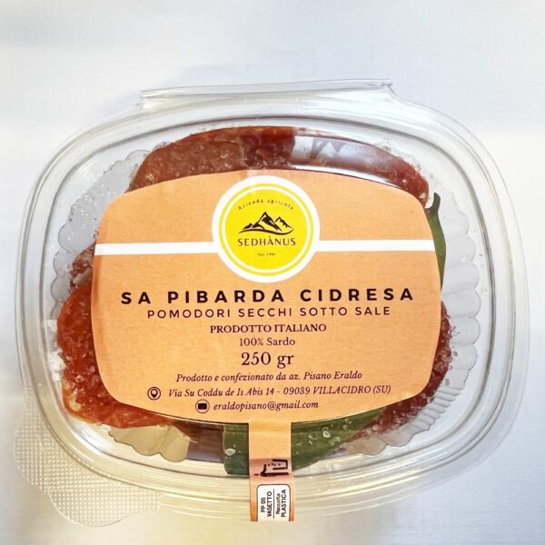 Sa Pibarda Cidresa Pomodori Secchi Sotto Sale 250 g