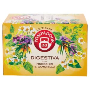 Pompadour Tisana Digestiva con Finocchio e Camomilla 18 bustine