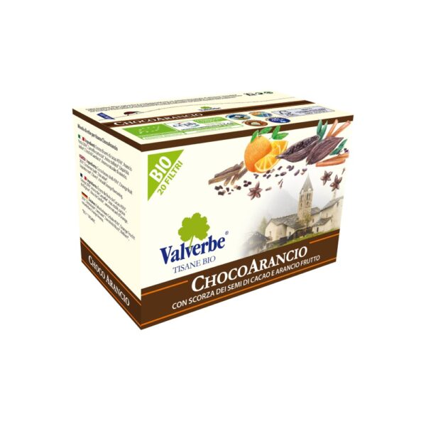 Valverbe 20 Filtri Bio Choco Arancio