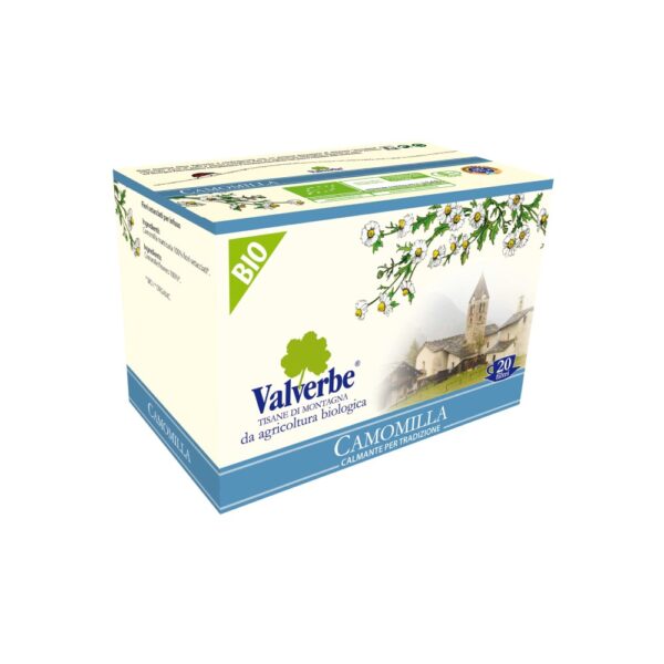 Valverbe 20 Filtri Bio Camomilla