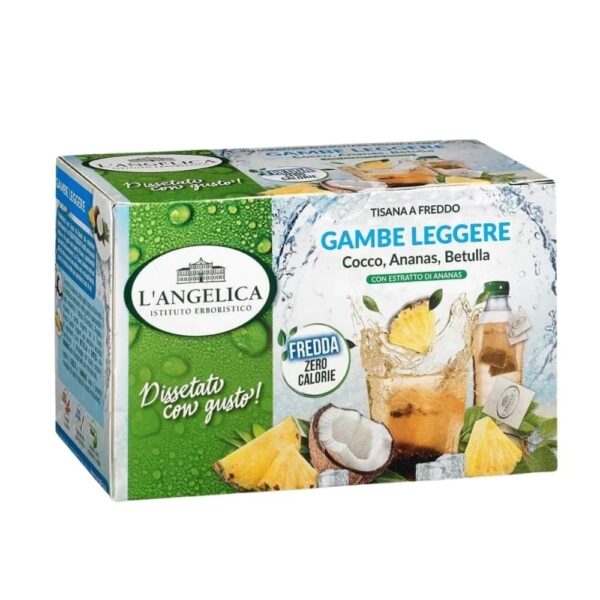 L'Angelica 18 Filtri Gambe Leggere Cocco, Ananas, Betulla