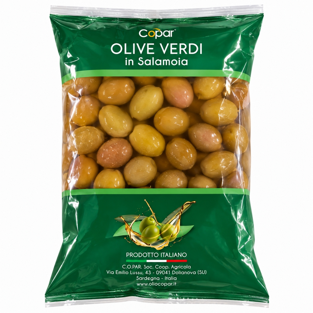 Copar Olive in Busta 500 g – 16 Confezioni – Totale 8 Kg