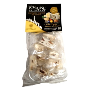 Licanias Torroncini alle mandorle aromatizzati Mirto Limone Zenzero Corbezzolo 150gr