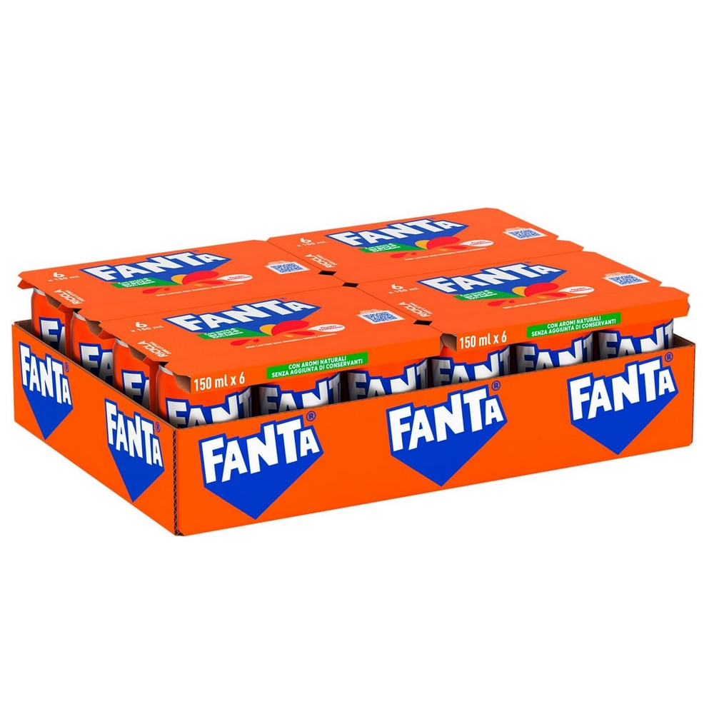 Fanta Minilattina 15 cl – Confezione 24 Lattine