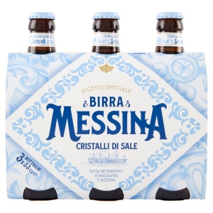 Birra Messina Cristalli di Sale 33 cl – Confezione da 24 Bottiglie