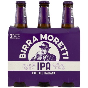 Moretti IPA 33 cl – Confezione da 24 Bottiglie