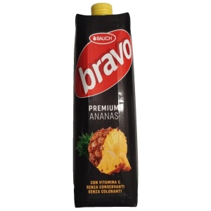 Rauch Bravo Succo Ananas 1 L – Confezione 12 Brick
