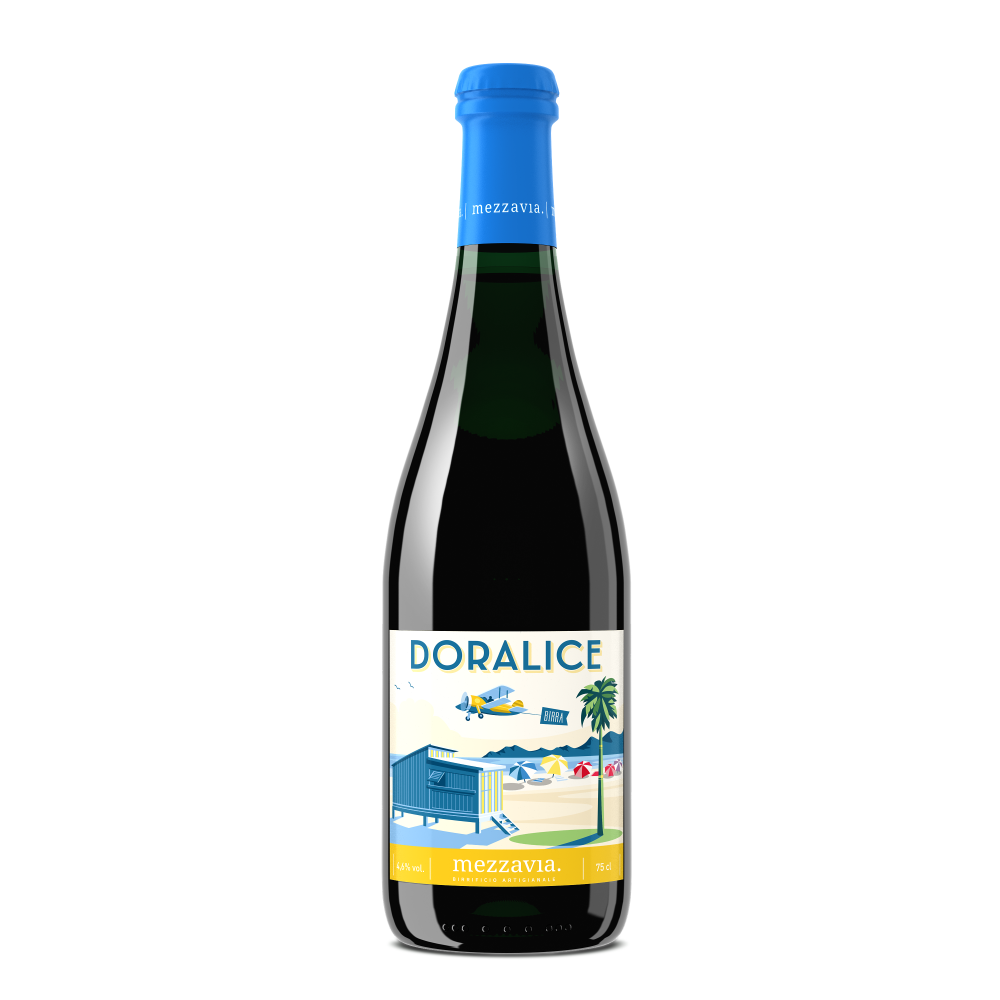 Doralice Helles Mezzavia – Birra Artigianale Sarda – Bottiglia 75 cl