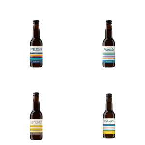 Box Assaggio Mezzavia – Birra Artigianale Sarda – 4 Bottiglie da 33 cl